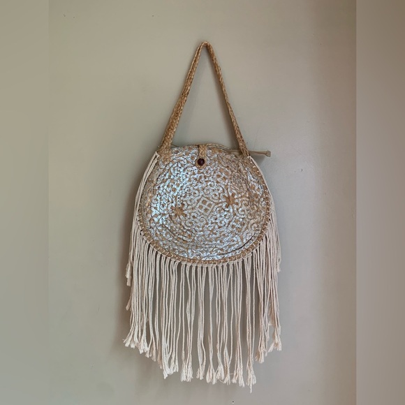 Z &L straw woven fringe boho bohemian bag purse
Festival western country - Picture 1 of 8